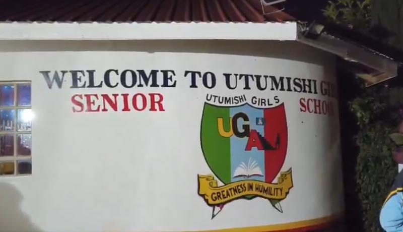 Screengrab image of Utumishi Girls Academy Gate.